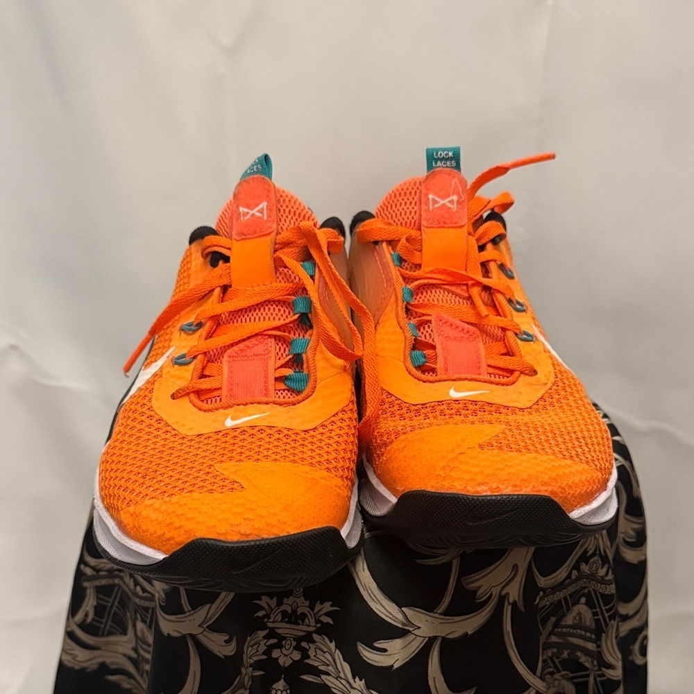 Nike Men's Vibrant Orange Athletic Shoes - Picture 2 of 11
